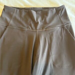 Lululemon brown wide leg leggings